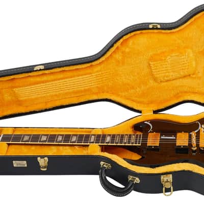 Gibson Custom Shop 1964 SG Standard Maestro TV Black Gold Gloss image 1