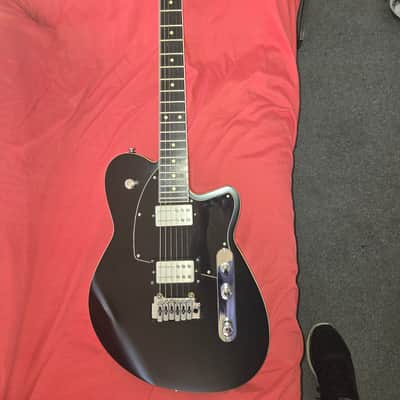 REVEREND  REEVES  GABRELS  SIGNATURE  II GUITAR SATIN BLACK RARE w Hardcase image 1