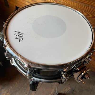 Used Concept Maple Series 5.5x14" Snare Drum with Chrome Hardware 2010s - black galaxy glitter image 4