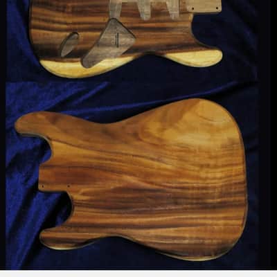 Sargent Guitars SG-2026-01 | One-Piece Aged Acacia Koa Hardtail Strat | Lindy Fralin Real '54 Pickups | Warmoth Neck | 8.6 lbs | NEW Build | w/New Fender Poodle Case image 12