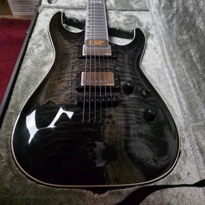 ESP E-II HORIZON NT-II (Pre-Owned) - See-Thru Black Sunburst w/ Hard Case image 19