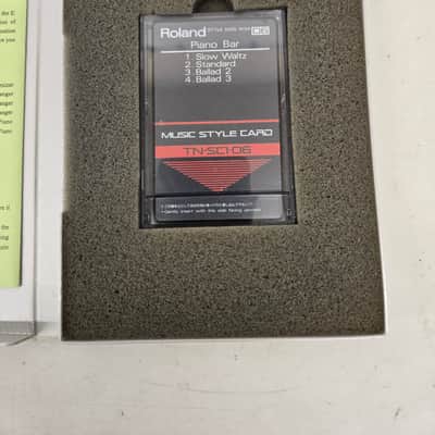 Roland  Music Style Card TN-SC1-06 Bar image 3