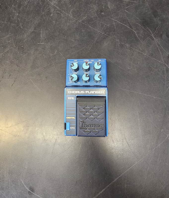 Ibanez DCF10 Digital Chorus/Flanger 1980s - Blue image 1
