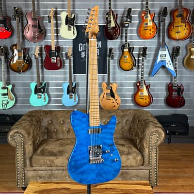 Ibanez AZS2200Q-RBS Prestige - Royal Blue Sapphire - NEW incl. Case image 2
