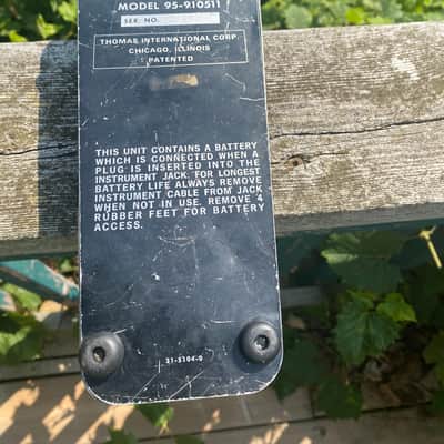 Vintage Cry Baby Wah Pedal Early Vox Era Chicago illionois 95-910511 Mid 70's image 6