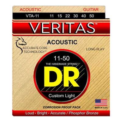 Veritas Acoustic VTA-11 11-50 DR Strings image 1