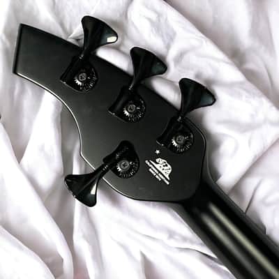 Ernie Ball Music Man Bongo 4 String HH, Stealth / Ebony image 22
