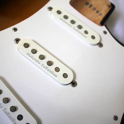 Fender Japan Stratocaster ST57-DMC Vintage Guitar Dimazio Pickups 1994-95 Sunburst +Tremolo arm&bag image 13
