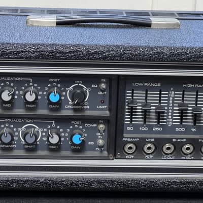 Peavey Peavey Bass Mark III Series 400B 1978 - Black Serviced W/CAB image 5