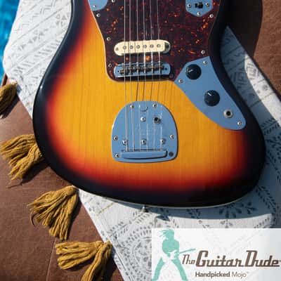 Fender JG66 '62 Jaguar Reissue - Premium Alder Body - Crafted in Japan - Pro Set Up! w Perfect Frets/Action/Intonation image 7