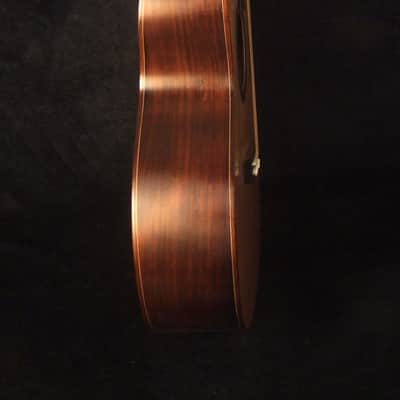 Handmade OM Cutaway Acoustic Guitar, Solid Indian Rosewood, Mop Inlay, Soft-Bag, Bruce Wei (2011) image 4