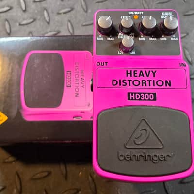 Behringer HD300 Heavy Distortion Pedal 2010s - Standard image 2
