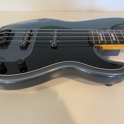 Warmoth P Body with JJ Pickups 2021 Charcoal Frost Metallic image 13