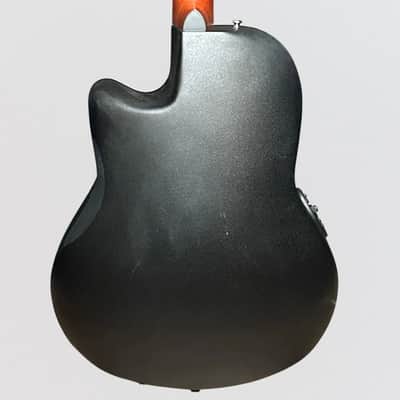 Ovation CS24P-PKOA Celebrity Series Traditional Plus Mid-Depth Acoustic-Electric Guitar - Koa image 4