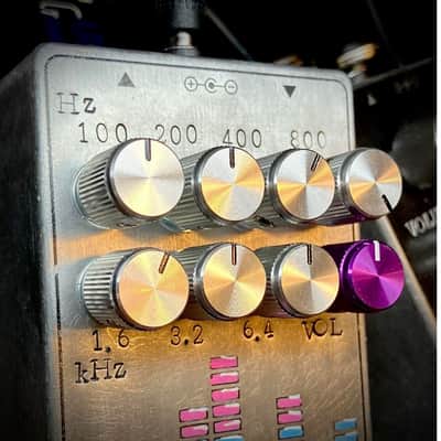 Pasta Pedals 7 Band Equalizer Graphic EQ Pedal (Prismatic EQ) image 4