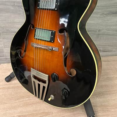 RARE Epiphone Triumph 1938 Tobacco Burst Hollow Body Electric Guitar #2709 image 6