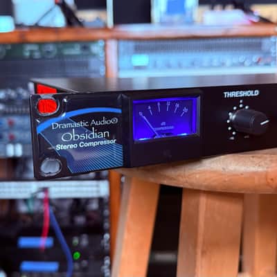 Dramastic Audio Obsidian Stereo Compressor 2010s - Black image 3
