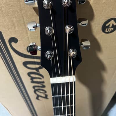 Ibanez Advanced Acoustic Left-Hand AAD170LCE Acoustic Electric Guitar - Natural Low Gloss image 4