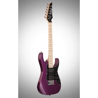 Ibanez GRGM21 GiO Mikro Electric Guitar, Metallic Purple image 2