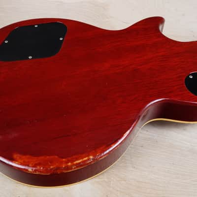 Burny Super Grade RLG-50 '59 Model MIJ 1984 Cherry Sunburst Vintage Japan w/ Gig Bag image 6