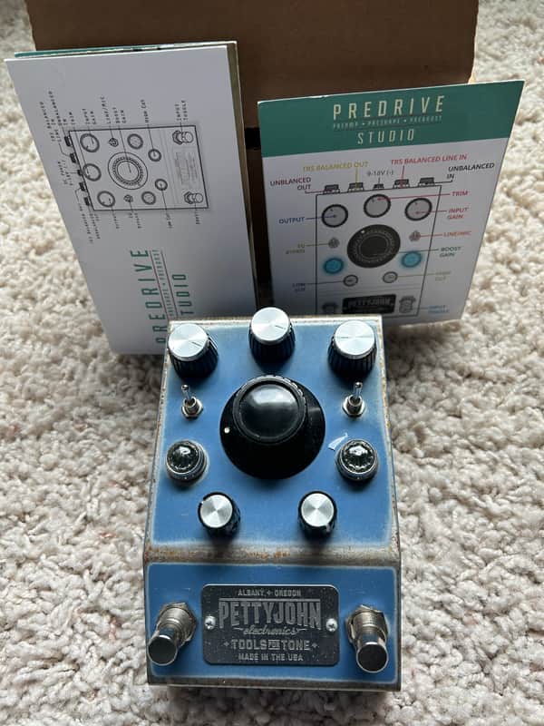 PettyJohn Electronics Studio PreDrive Pedal - Studio Grade Guitar Preamp! image 1