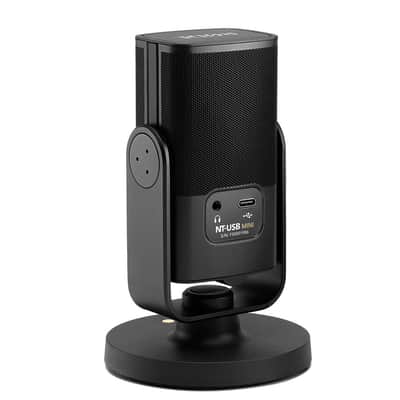Rode NT-USB Mini USB Condenser Microphone – Compact Streaming and Podcast Mic with DSP and Magnetic Base image 3