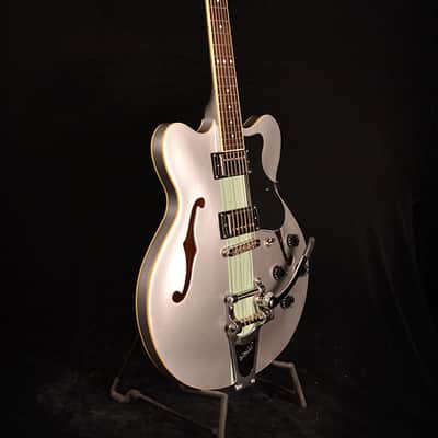 Hofner Limited Edition Contemporary Series Verythin 2015 - 2019 - Metallic Silver image 3