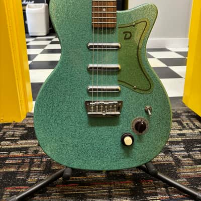 Danelectro 56-U3 1999-2003 Reissue - Aqua Sparkle image 2