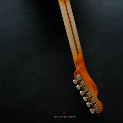 Fender Telecaster Nashville Deluxe Series Copper Gold with Gold Leaf ONE-OF-A-KIND Heavy Aged Relic image 20