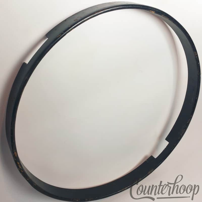 *Duplex 15 3/8"3Ply Maple Wood Hoop/Rim Snare Drum Resonant 10s Over-Sized USA* image 1