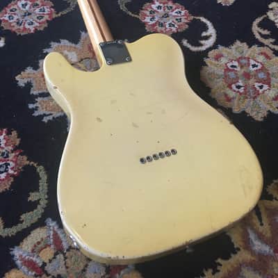 Fender Telecaster with Rosewood Fretboard 1970 - 1975 - Olympic White image 6