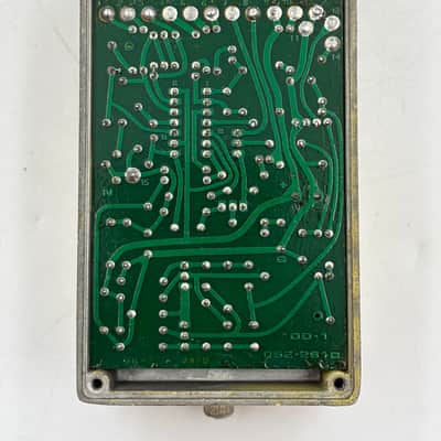 Boss OD-1 Over Drive With Original Box JRC4558D Long Dash Silver Screw 1980 Made in Japan Vintage Guitar Effect Pedal 9200 image 15