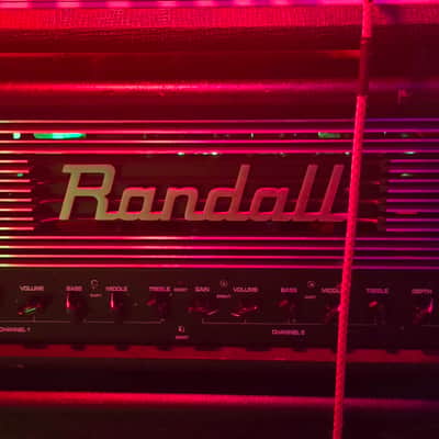 Randall Thrasher 120 2-Channel 120-Watt Tube Guitar Amp Head 2010s - Black image 1