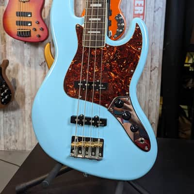 Harley Benton MV-4JB Gotoh 2022 Daphne Blue image 2