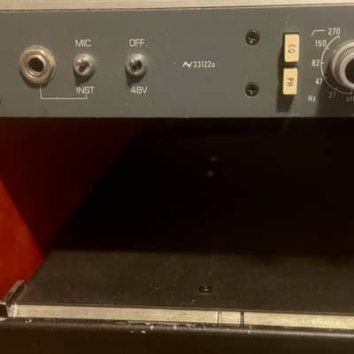 Vintage Neve 33122a Mic-Pre with DI and EQ Racked by Brent Averill image 4