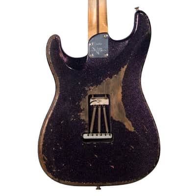 Fender Custom Shop MVP 1960 Stratocaster Ultimate Relic - Pink and Purple Stardust - Masterbuilt Andy Hicks - Dealer Select Master Vintage Player Series Electric Guitar - NEW! image 5