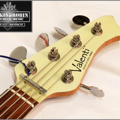 Valenti 5 String PJ5 (#083) Faded Mint Green image 3