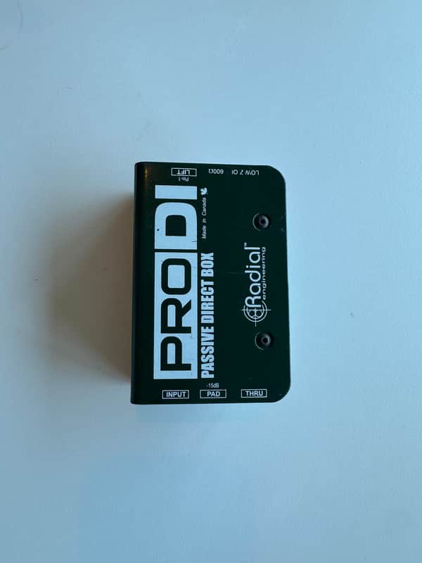 Radial Engineering ProDI Passive Direct Box Pro DI image 1
