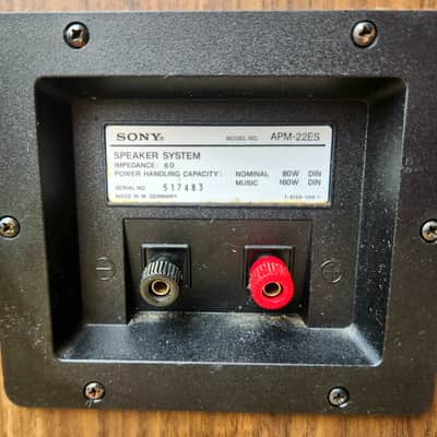 Sony APM-22ES Vintage Speakers image 10