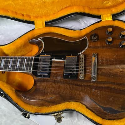 NEW! Gibson CS Custom Shop SG Custom Figured KOA - Murphy Lab Heavy Aging - Authorized Dealer - 7.5 lbs - G07385 image 15