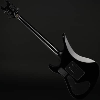 Schecter Synyster Gates Custom S with USA pickups in Gloss Black with Silver Pinstripes #W26030984 image 4