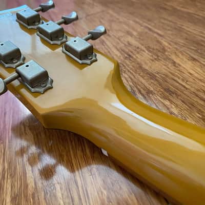 Scarce Orville Japanese Les Paul Junior TV Yellow 1991 Japan MIJ image 12