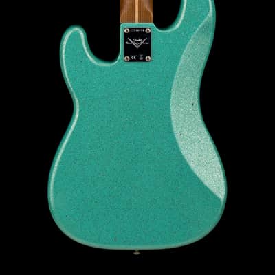 Fender Custom Shop Empire 58 Precision Bass Journeyman Relic - Aged Sea Foam Green Sparkle #88270 image 2
