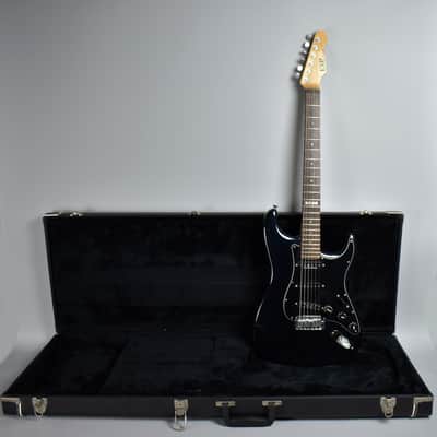 ESP Custom "Strat" Electric Guitar Seymour Duncan Pickups Dark Blue w/OHSC image 2
