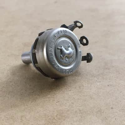 Vintage USA 1971 Stackpole Pot 4890 1 Meg LIN Guitar Potentiometer SOLID Shaft image 7