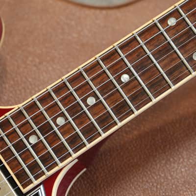 1998 Gibson ES-335 Dot Inlay Semi-Hollow Electric Guitar Figured Cherry Red + OHSC image 9