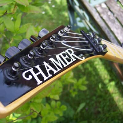 1990 HAMER USA CALIFORNIAN electric guitar left handed Lefty image 8