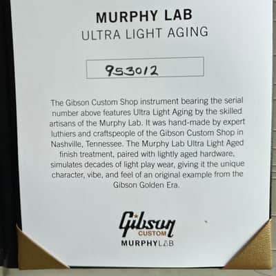 Gibson Custom Shop Murphy Lab 1959 Les Paul Standard Ultra Light Aged - Sunrise Teaburst 953012 image 18