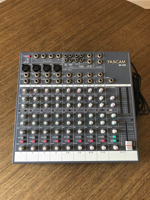 TASCAM M-08 アナログミキサー Tascam M-08 8-channel Mixer | Reverb