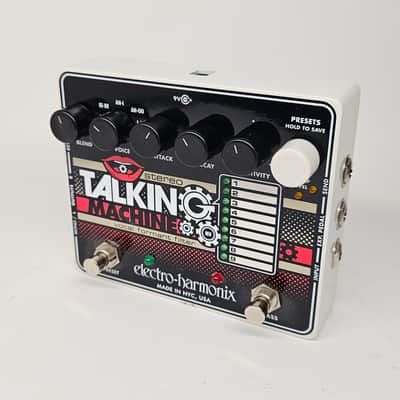 Electro-Harmonix Stereo Talking Machine Vocal Formant Filter Pedal